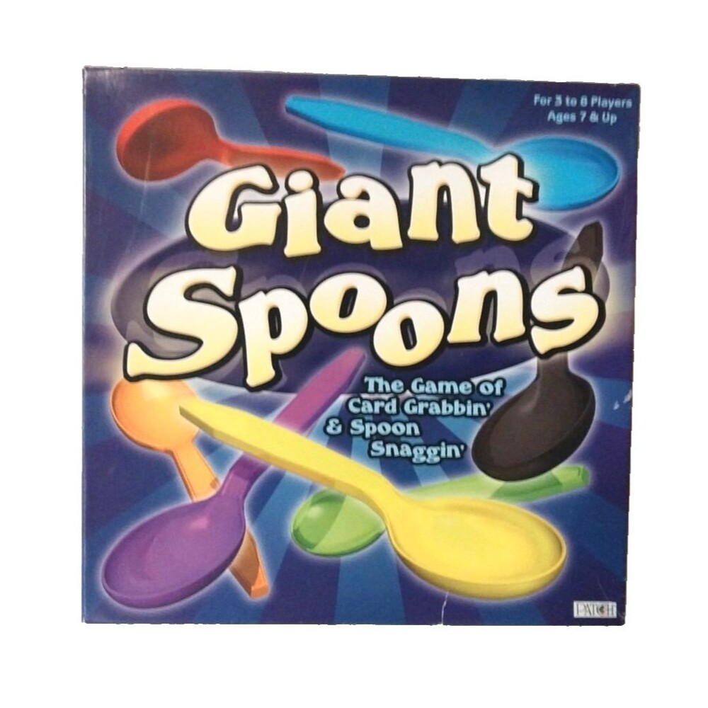 Giant Spoons The Game Of Card "Grabbin & Spoon Snaggin" Kids/Adult Toy Games